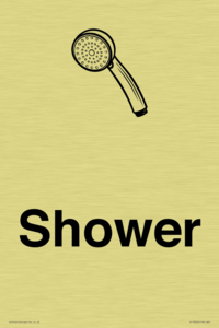 Dementia Shower sign